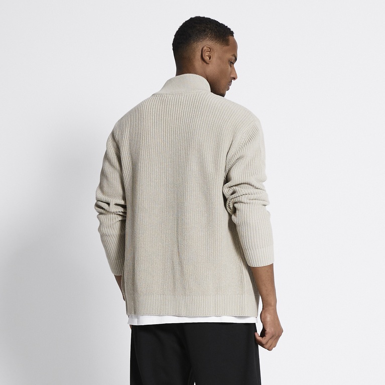 Zip sweater "Frippe"